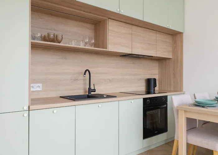 דירה Pastel With Balcony And Parking By Renters